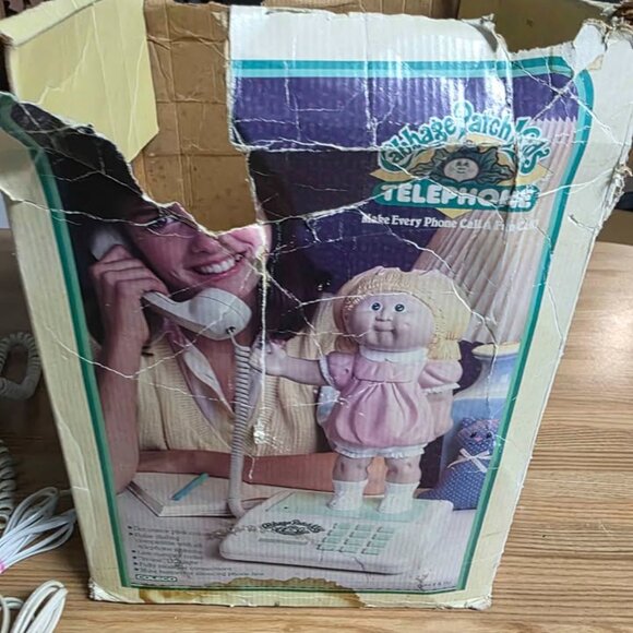 Vintage 1984 Cabbage Patch Kids Landline Telephone ☎️ (Tested & Working! - Picture 9 of 9